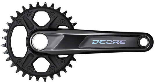 Shimano Deore FC-M6100-1 Crankset - 175mm 12-Speed Black 1
