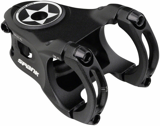 Spank Split 35 Stem - 45mm 35 Clamp +/-0 1 1/8 Aluminum Black 1