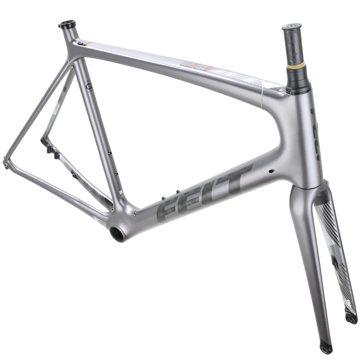 Felt FX Advanced Cyclocross Carbon Frameset 60cm Satin Charcoal Flat Mount BB386 2