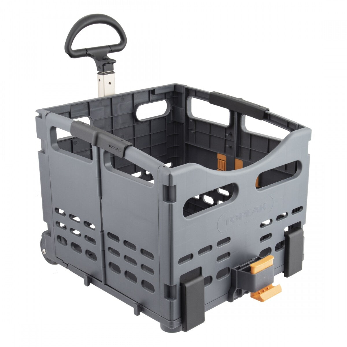 Topeak Trolley Tote MTX Rear Folding Basket + Extension Handle & Wheels - TB2008 2