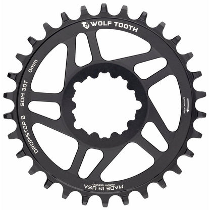 Wolf Tooth Direct Mount for SRAM BB30 Short Spindle Cranks - 32T Drop-Stop B 3