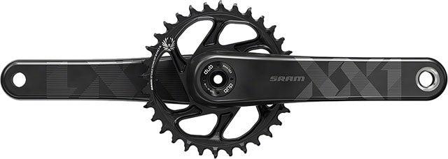 SRAM XX1 Eagle Carbon Boost Crankset, 12-Speed, 34t, DUB 2