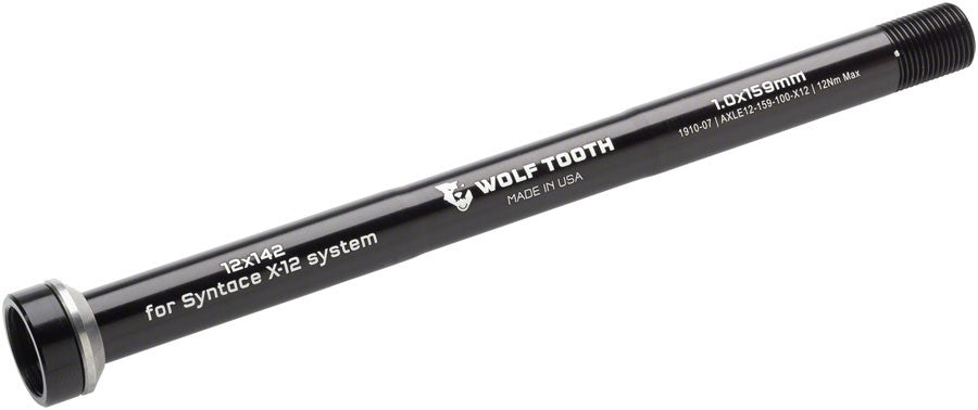 Wolf Tooth Rear Thru Axle 1.0 x 159mm for X12 12 x 142mm 1