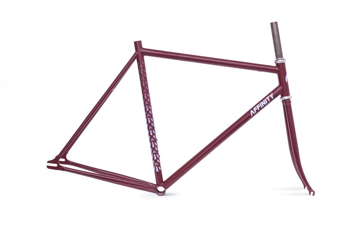 Affinity Track Frameset Metropolitan Crimson Sky S w/Fork 1