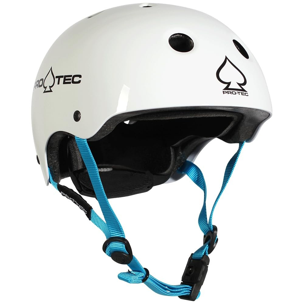 Pro-Tec JR Classic Fit Certified Youth Helmet GLOSS WHITE YM - Youth Medium 1