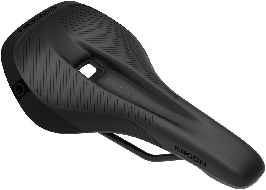 Ergon SM E-Mountain Pro Men's Saddle Black 152mm Width Synthetic 1