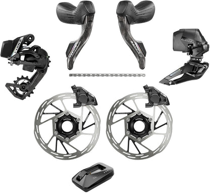 SRAM Force eTap AXS 2x12-Speed Hydraulic Shift/Brake Levers Groupset 1