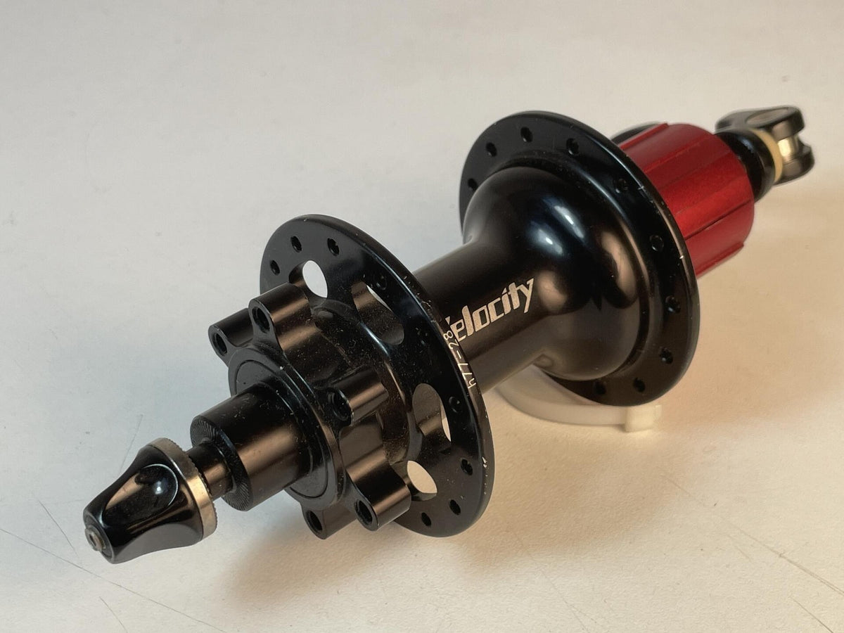 Unused Storage-Worn Velocity Race Disc Rear Hub 28h 130mm Shimano 8/9/10s HG 2