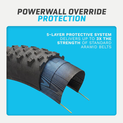 Vee Tire Co. Huntsman Tire - 20 x 4.0 Clincher Wire Black Performance Override 4