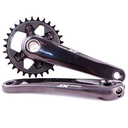 Shimano DEORE XT FC-M8100-1 Crankset 175mm 30T 12-Speed Hollowtech 2 1