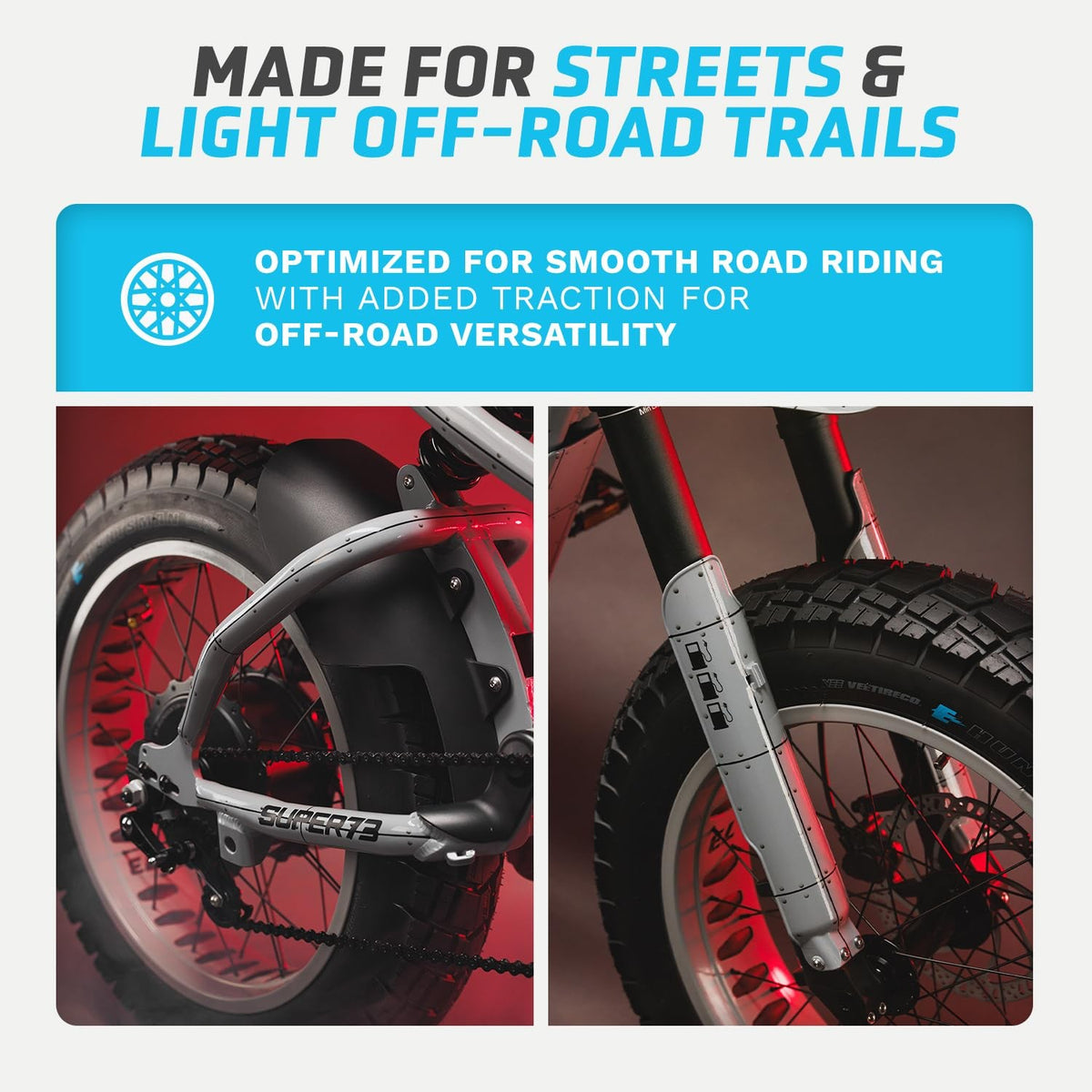 Vee Tire Co. Huntsman Tire - 20 x 4.0 Clincher Wire Black Performance Override 2