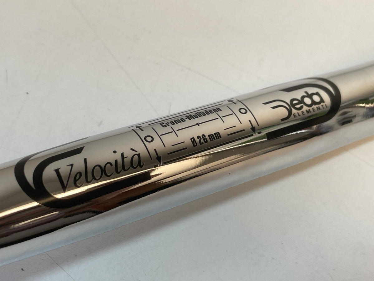 Deda Elementi Velocita 31.7 / 400mm Clamp Track Handlebars CR-MO Steel 3