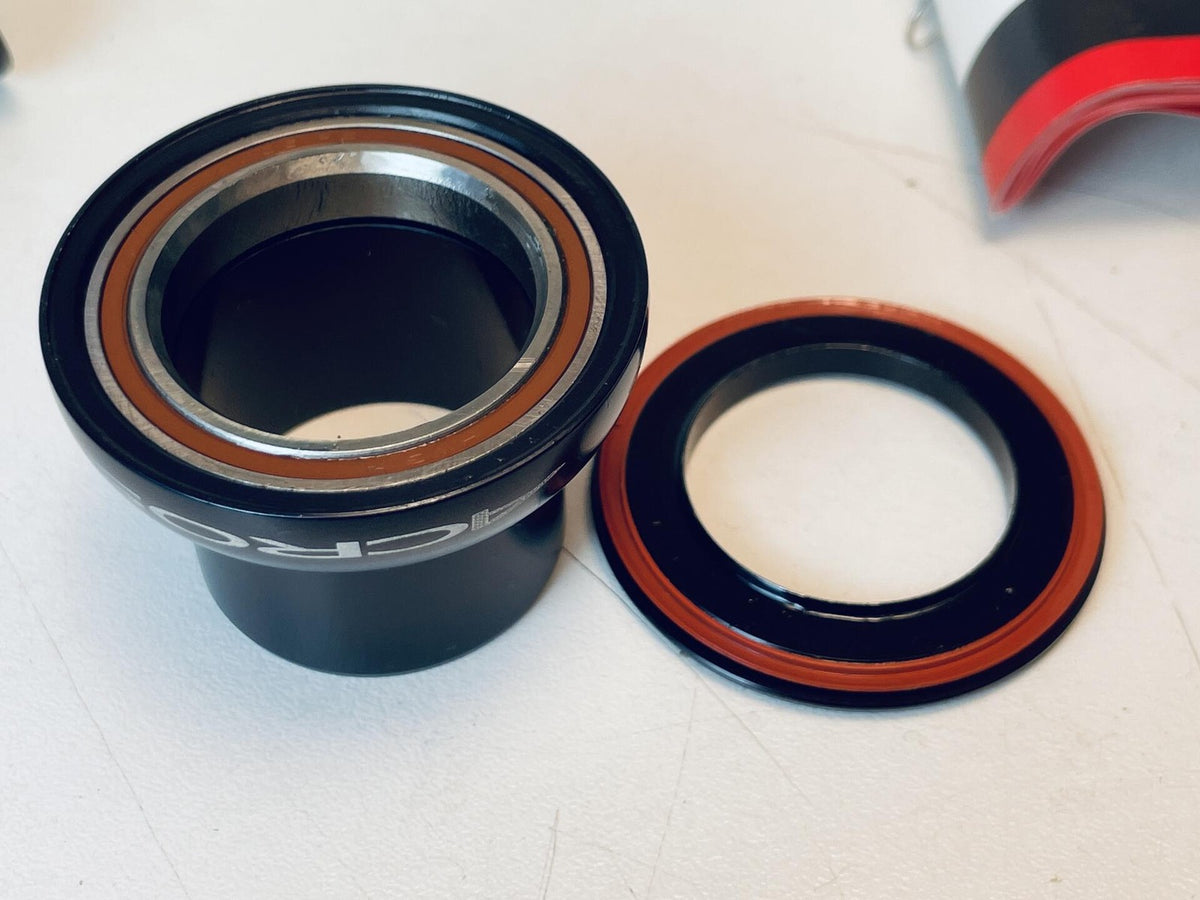 NOS ACROS AH-07 S01 Series Threadless 1-1/8" Headset Steel Bearings, Black 6
