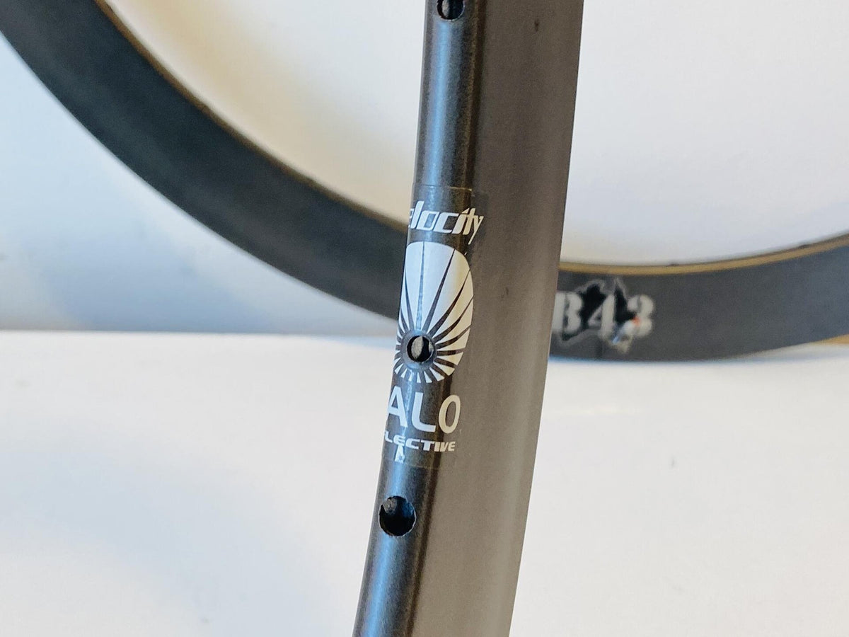Velocity B43 700c Rim Set 32h Halo Reflective NMSW - Made in Australia 6