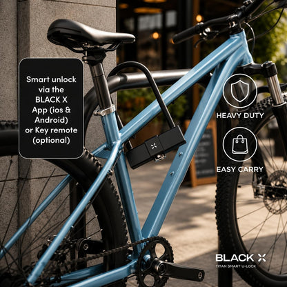 OnGuard BLACK X Titan Smart Shackle U-Lock - Standard 2