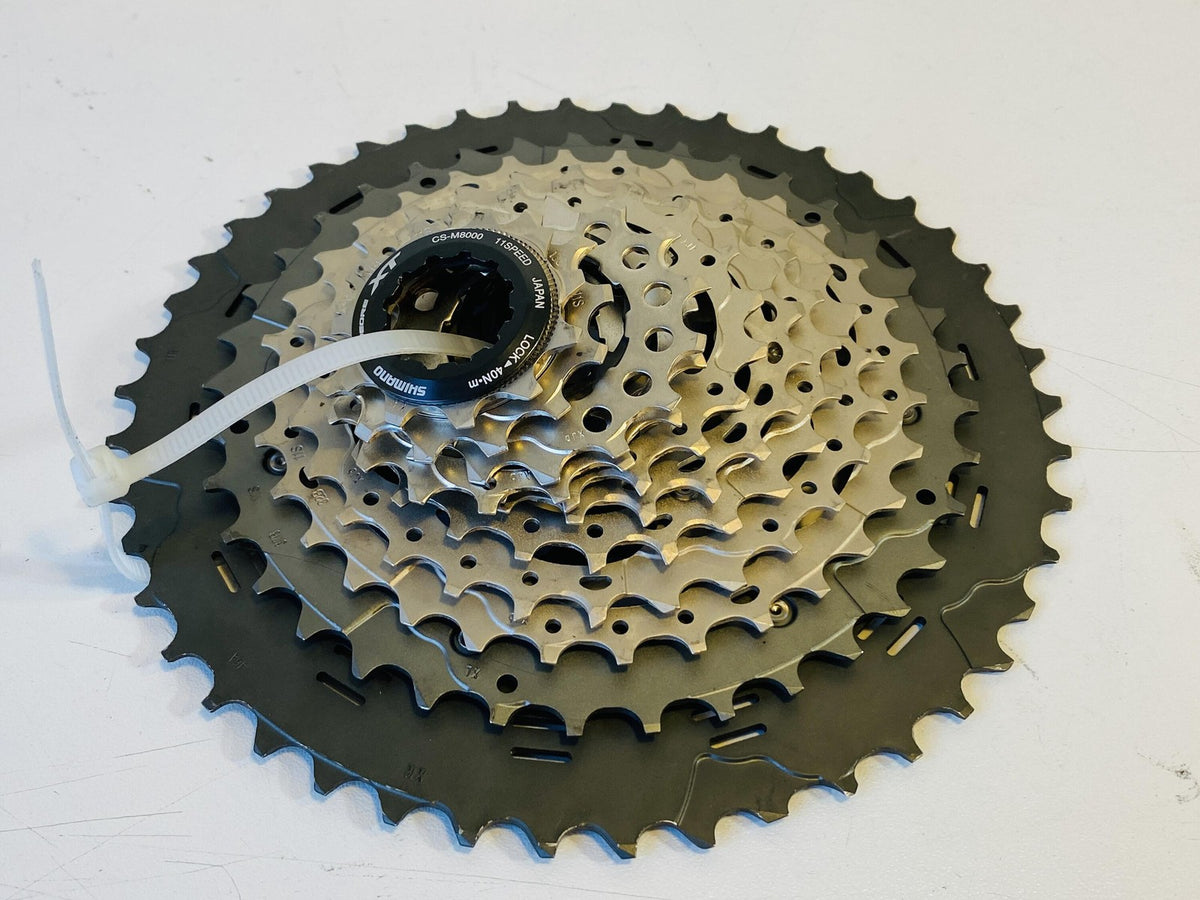 Shimano Deore XT CS-M8000 11-46t 11 Speed Cassette - Installed w/ 0 Miles 1