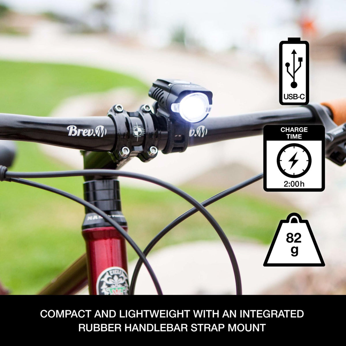 NiteRider Swift 700 + Vmax+ 180 Front & Rear Bike Light Combo | 700 Lumen Front 6