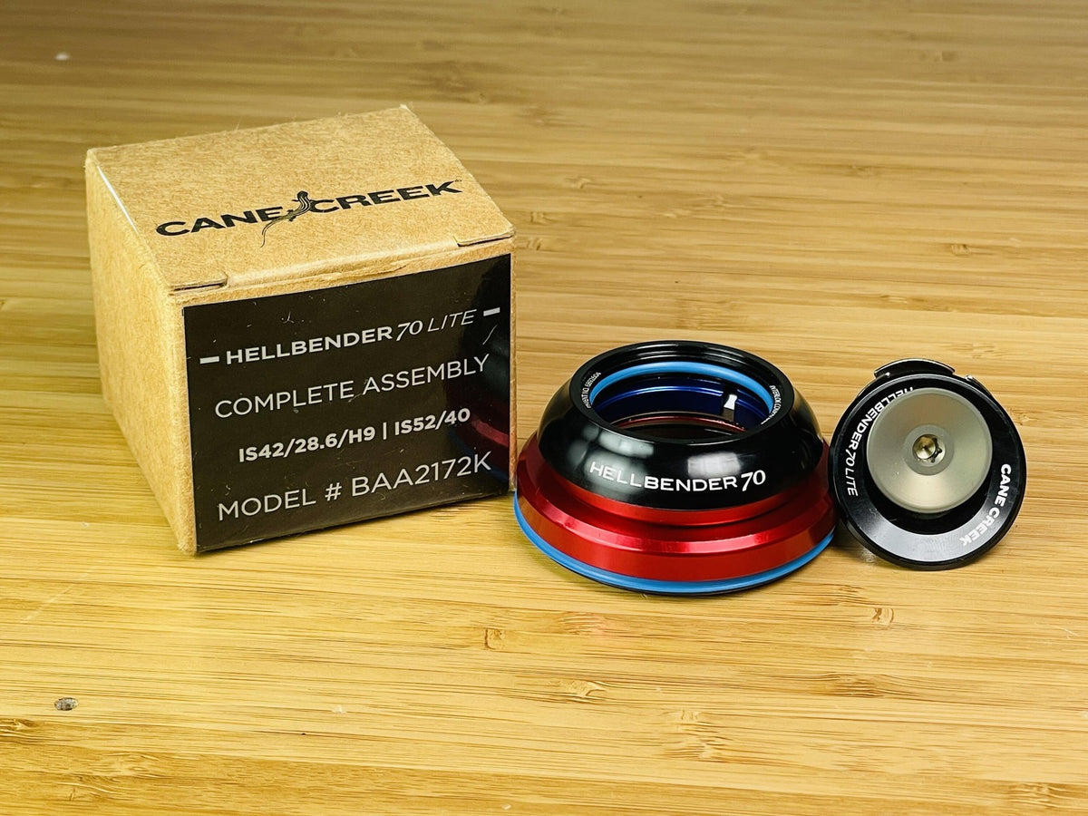 Cane Creek Hellbender 70 Lite Integrated Headset IS42/28.6 IS52/40 Black 1