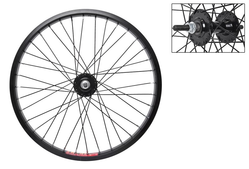 Wheel Front 20X1.75 Wei Zac30 Bk 36 Aly Bo 3/8 Bk 14Gbk 1