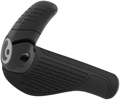 Ergon GS2 Evo Large Lock-On Ergonomic Bike Grips Black/Gray Rubber 3