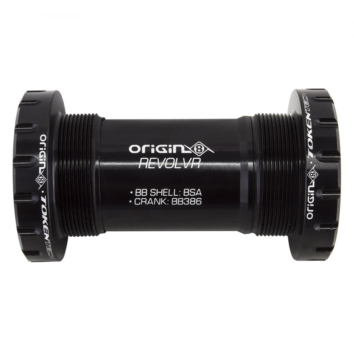 Origin8 Bb Set Revolvr BSA Eng to Bb30 Wide/Bb386 Outboard Sb Bk - BB386BSA 2