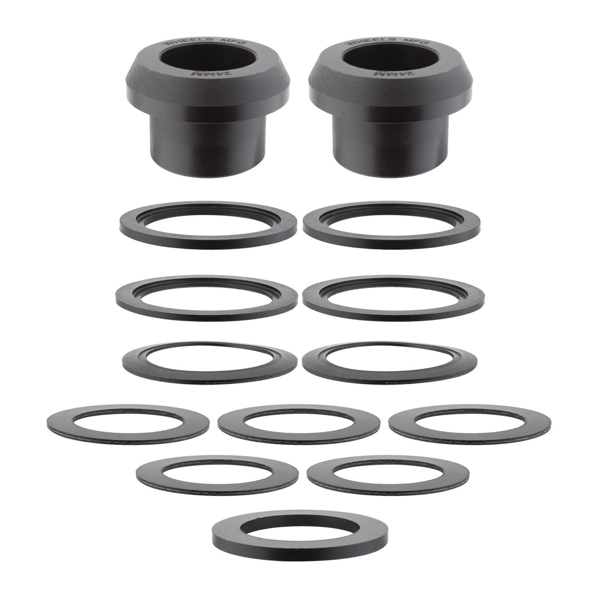 Wheels Manufacturing BB30/PressFit30 Universal Adaptor for 24mm Spindle Cranks 1