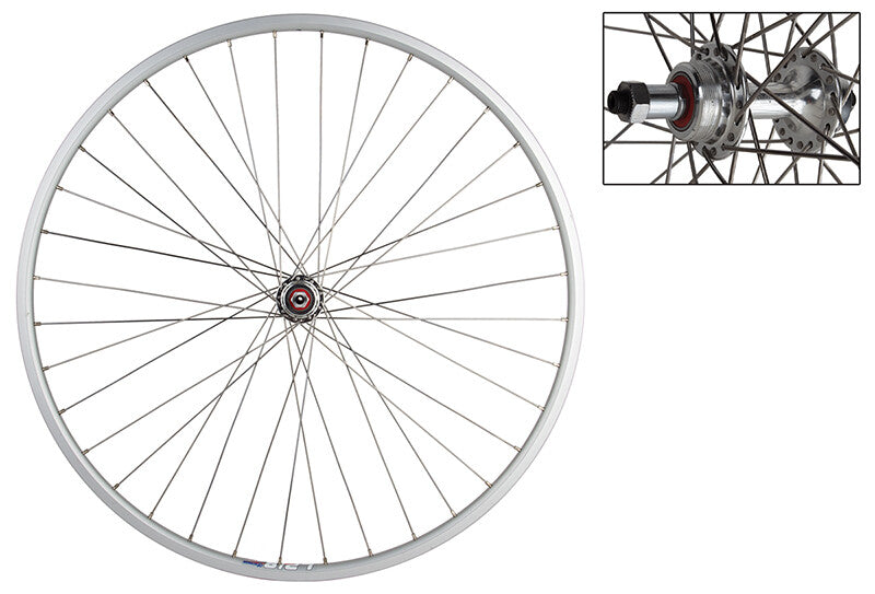 Weinmann LP18 Read Road Wheel 27x1 Silver 36H Origin-8 SB 5/6/7sp QR Hub 126mm 1