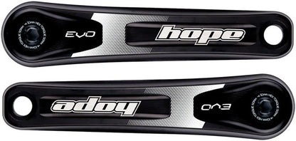 Hope Evo Fat Bike Crankset 175mm DM 30mm For 170/177mm Spacing Black 2