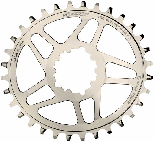 Wolf Tooth Elliptical Direct Mount Chainring 32t for SRAM Direct Mount for SRAM 1