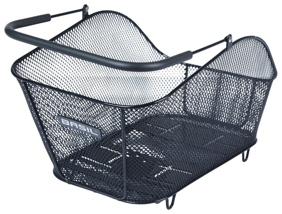 Basil Icon M NX System Rear Basket - Black 2