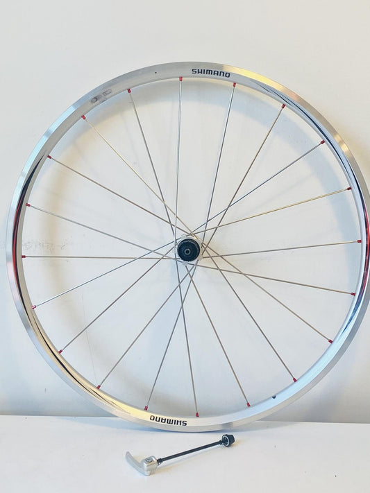 Shimano RS-10 Road Rear Wheel 700c 8-10 Speed 20h OC Straight Blade Spokes 1