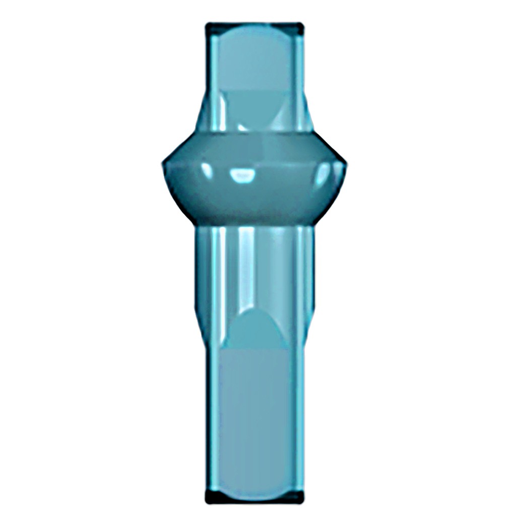 Sapim Double Square SL Alloy Nipple, 14g/16mm, Turquoise 100 1