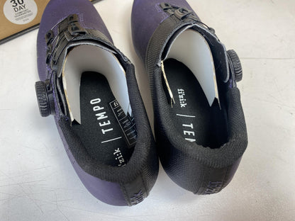 Unused Fizik Tempo Decos Carbon Clip In Shoes - Aubergine EU Size 37 2