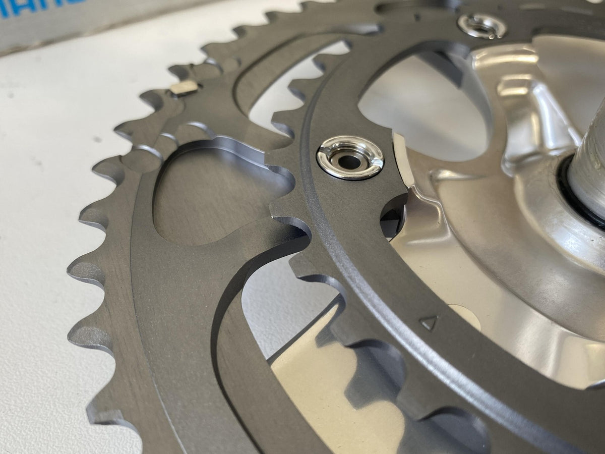 NOS Shimano FC-R700 Crankset 50/34T 175mm 2x10S Hollowtech II Worn Box 8