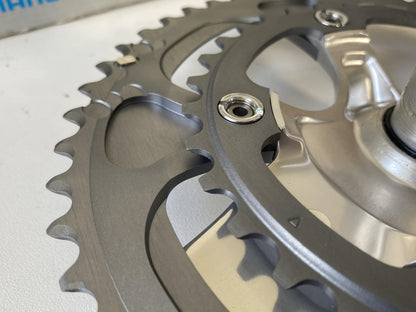 NOS Shimano FC-R700 Crankset 50/34T 175mm 2x10S Hollowtech II Worn Box 8