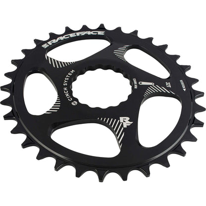 RaceFace Narrow Wide Oval Chainring: Direct Mount CINCH 32t Black 3