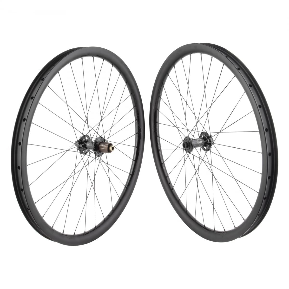 WHL Pair 29 622x32 Origin-8 BOLT CARBON 31mm TBLS DISC Black 32 Origin-8 MT1110 1