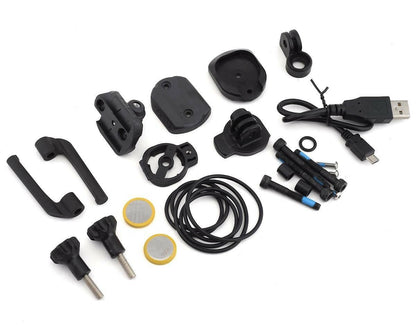 NOS Lezyne Cycling Mega C GPS Loaded Kit Black Heart Rate Strap + Speed Cadence 5