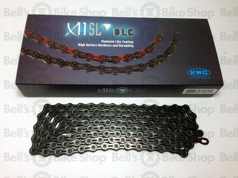 KMC X11SL DLC 11-Speed Road / Mountain Chain Black Shimano SRAM Campagnolo 1
