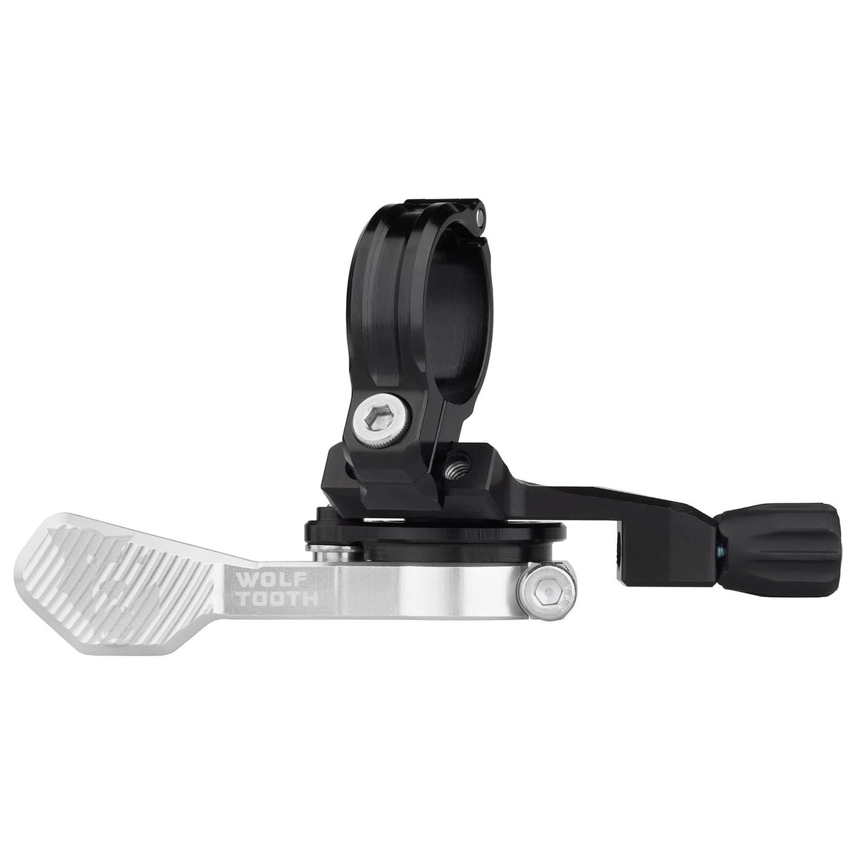 Wolf Tooth Remote Pro 22.2mm Handlebar Clamp Raw Silver 1