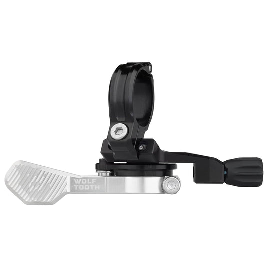 Wolf Tooth Remote Pro 22.2mm Handlebar Clamp Raw Silver 1