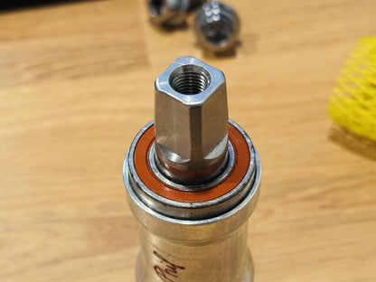 NOS Phil Wood Square Taper JIS Bottom Bracket Spindle 68x127mm 3