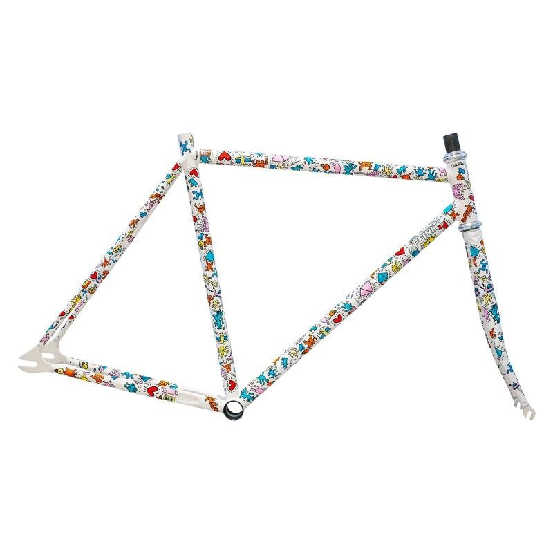 Affinity Track Frameset Metropolitan Keith Haring Multicolor MD w/Fork 1