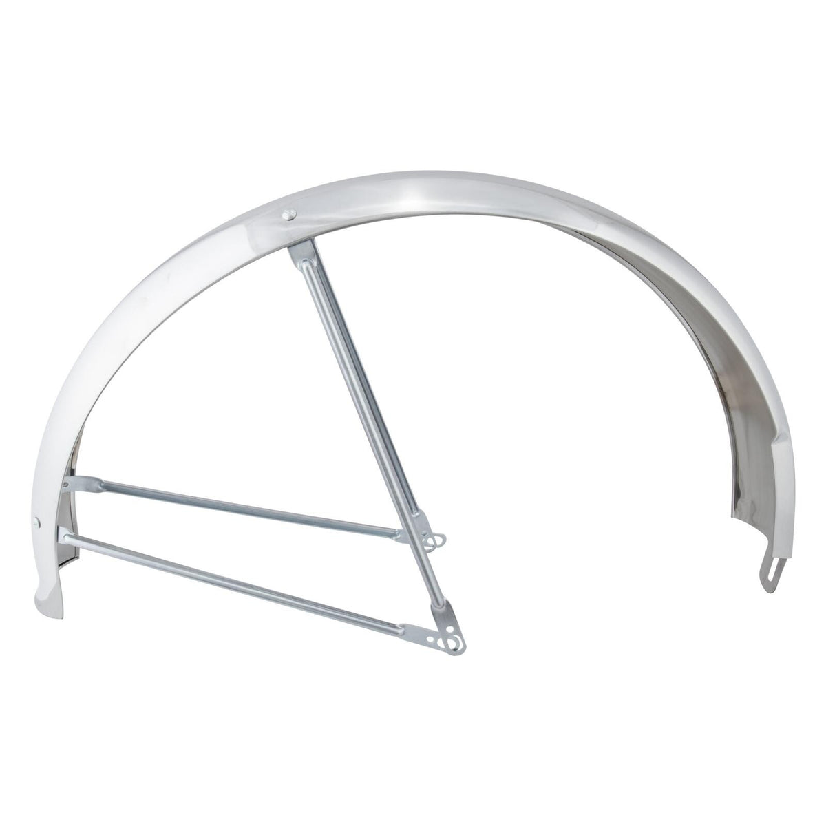 Wald Bicycle #972-24 Flared Balloon Fenders Chrome 24x75mm for Cruiser 24" 3