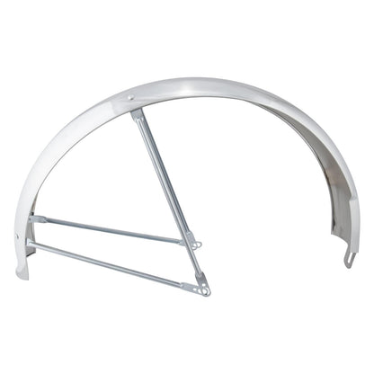 Wald Bicycle #972-24 Flared Balloon Fenders Chrome 24x75mm for Cruiser 24" 3