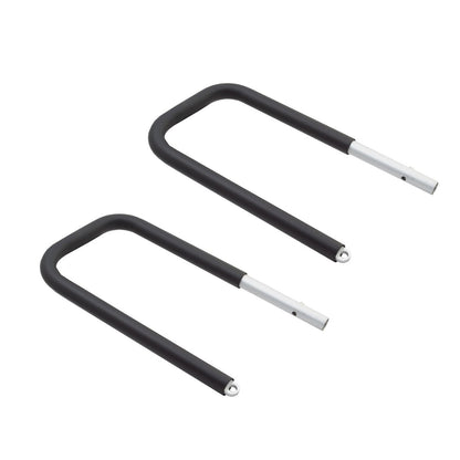 Moved by Bikes Payload SUP Adapter 6in Bar Set Black 2pcs 1