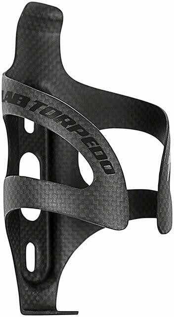 XLAB Torpedo Carbon Aero Water Bottle Cage Matte Black 1