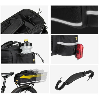 Topeak MTX Trunkbag EX Black with Bottle Holder + Shoulder Strap - TT9646B 3