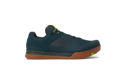 Crank Brothers Mountain Shoes MALLET LACE PETROL / LIME - GUM OUTSOLE SPLATTER 2