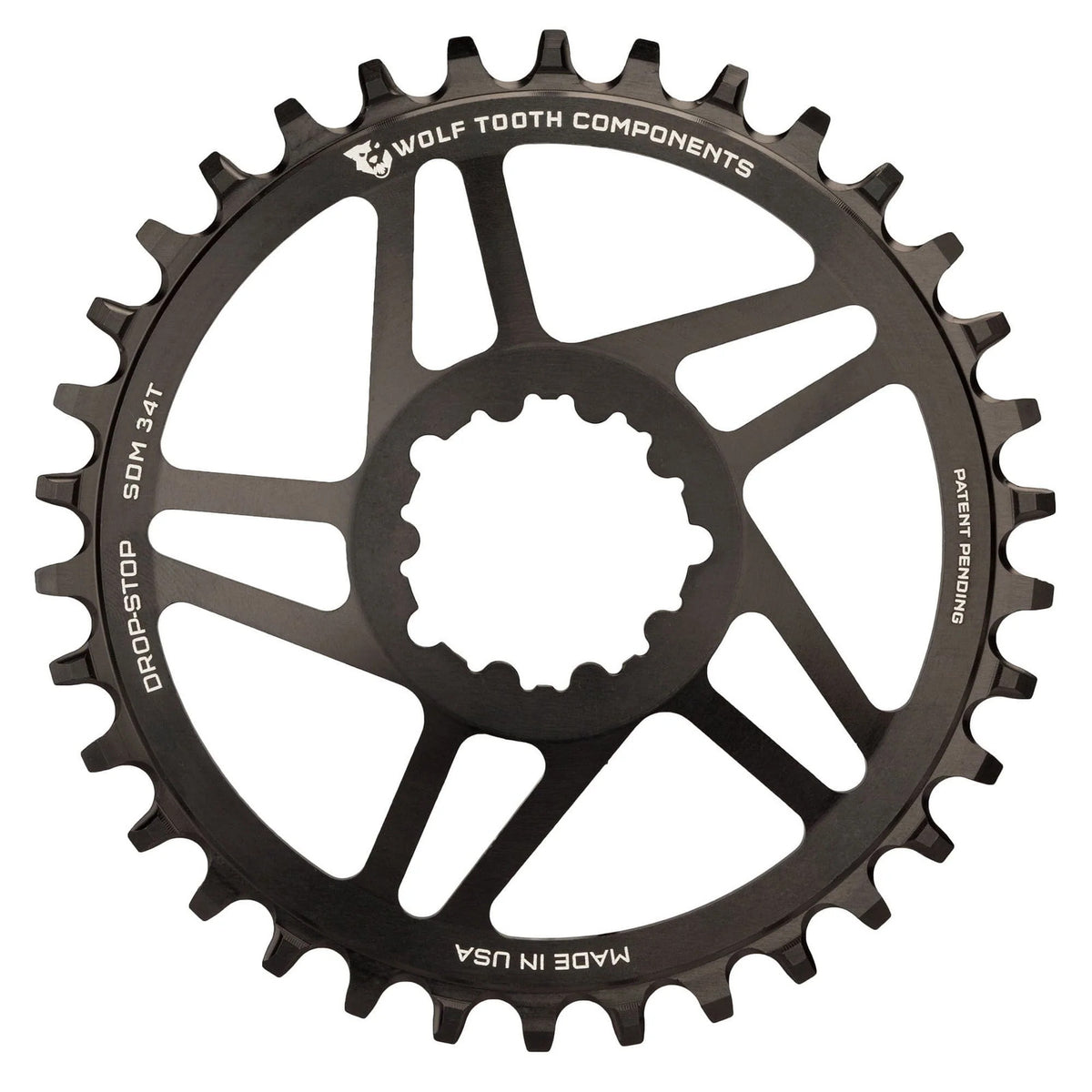 Wolf Tooth 30T Direct Mount Chainring 3-Bolt 3mm Offset for 12-Speed 8